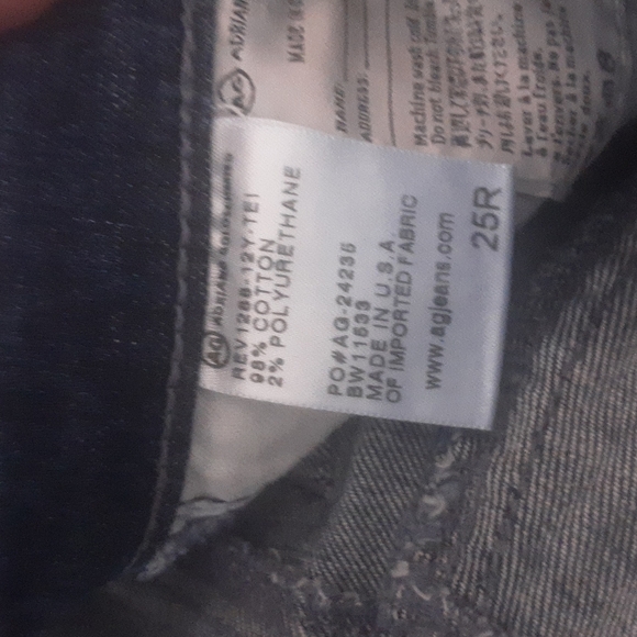 AG Adriano Goldschmied " The Legging " Skinny Jeans Sz 25R - Picture 12 of 12